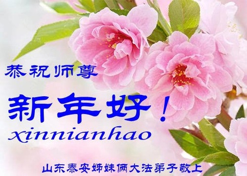 Image for article Praktisi Falun Dafa dari Provinsi Shandong dengan Hormat Mengucapkan Selamat Tahun Baru Imlek kepada Guru Li Hongzhi (25 Ucapan)