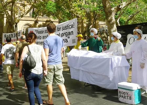 Image for article Australia: Public Outcry in Sydney Over China's Organ Harvesting Crimes