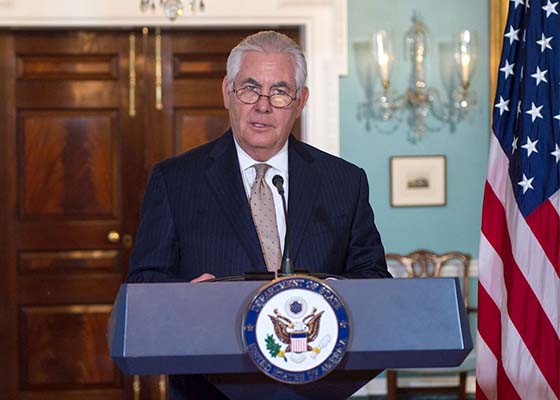 Image for article US Secretary of State Tillerson Raises the Persecution of Falun Gong at Press Conference for International Religious Freedom Report