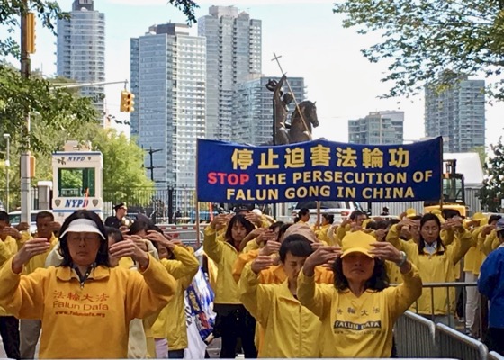 Image for article “It Is Our Responsibility to Expose the Persecution” Says Protester at United Nations