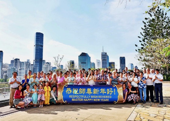 Image for article Australia: Practitioners Wish Falun Gong's Founder a Happy New Year and Express Their Deepest Gratitude