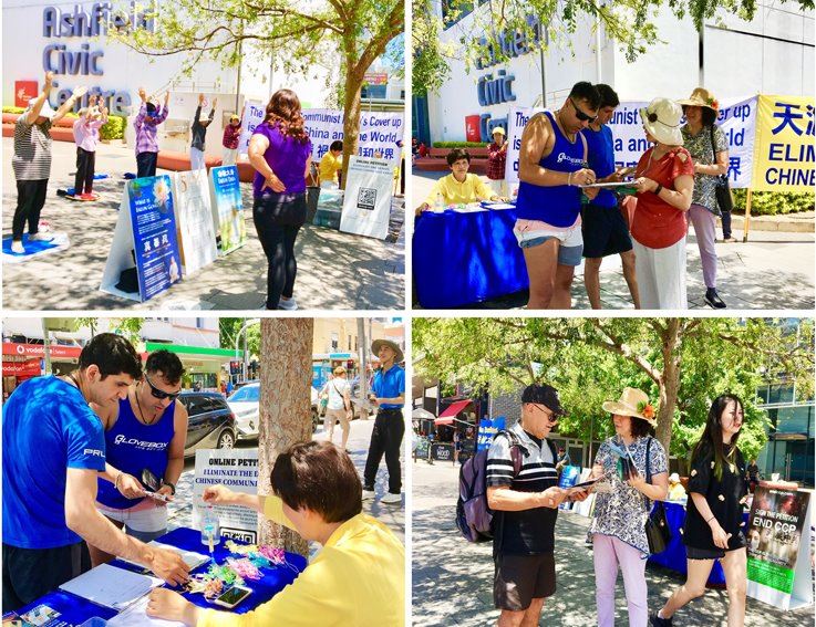 Image for article Sydney, Australia: Introducing Falun Gong and Raising Awareness of the Persecution