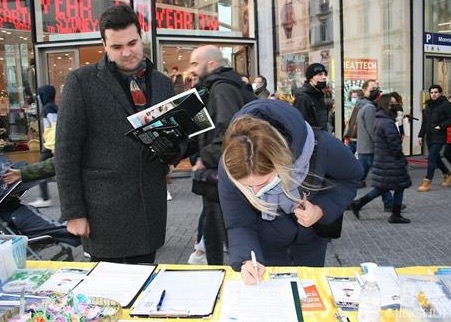 Image for article Brussels, Belgium: People Call For an End to the CCP’s Organ Harvesting
