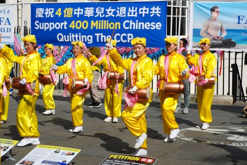 Image for article London, UK: Rally Celebrates 400 Million People Who Quit the Chinese Communist Party Organizations