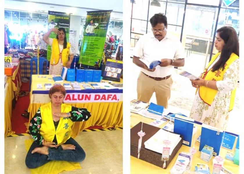 Image for article Chennai, India: People Learn About Falun Dafa During Weekend Event