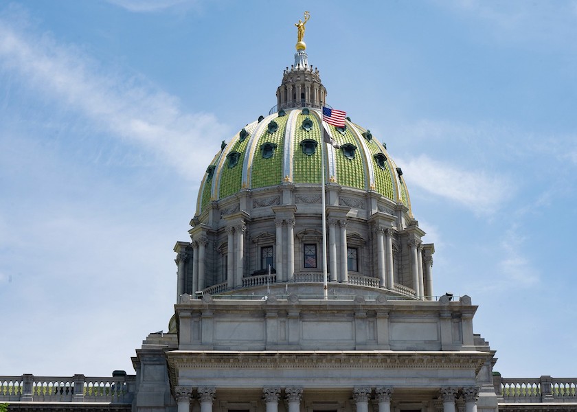 Image for article Flag Raised at Pennsylvania State Capitol Pays Tribute to the Outstanding Contributions of Mr. Li Hongzhi