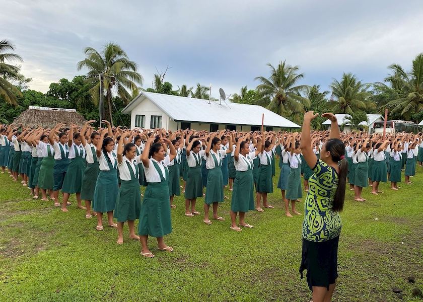 Image for article Practitioners from New Zealand Bring Falun Dafa to Samoa
