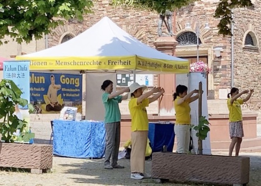 Image for article Germany: Introducing Falun Dafa Near the Rhine River
