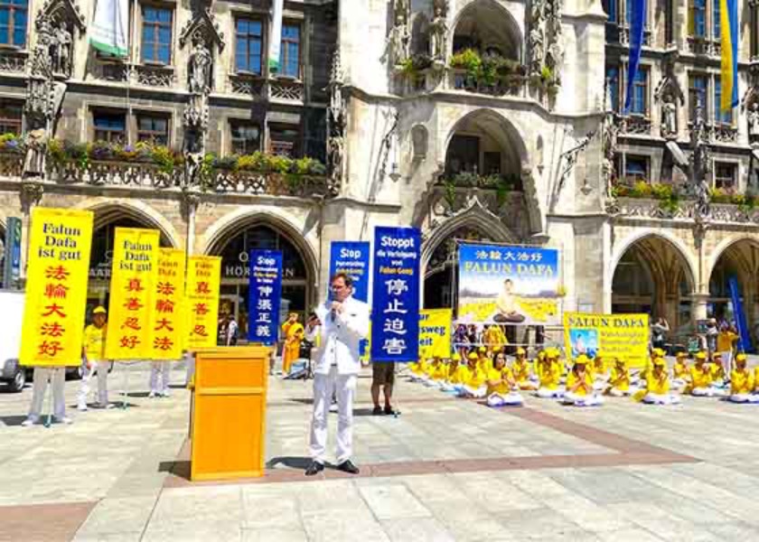 Image for article Germany: Politicians Send Letters of Support as Falun Gong Practitioners Rally to Protest 24-Year-Long Persecution