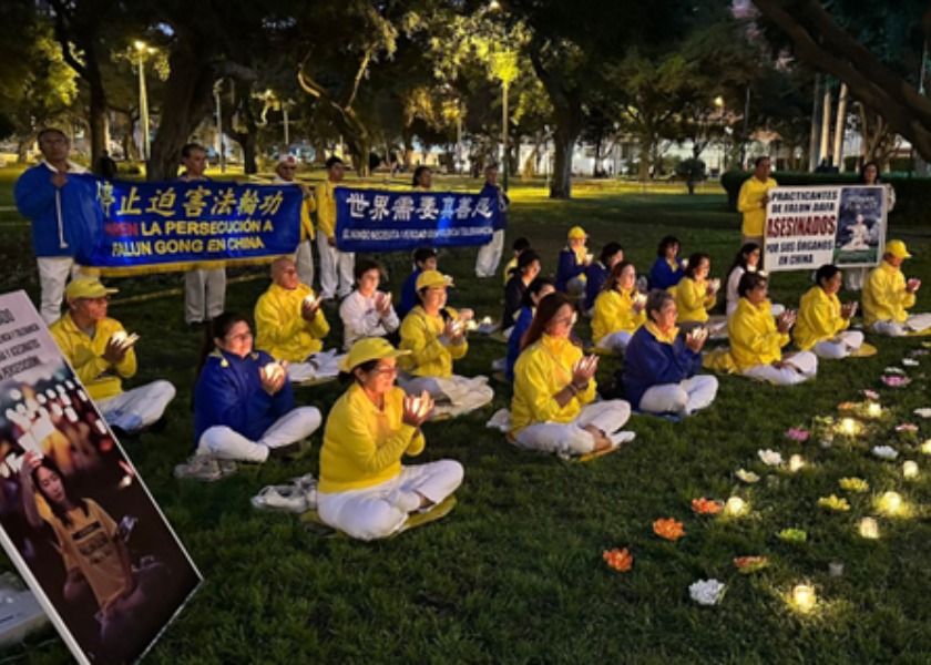 Image for article Peru: Falun Dafa Practitioners Commemorate 24 Years of Peaceful Resistance to CCP Persecution