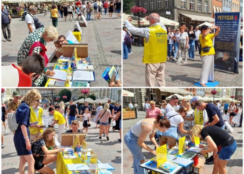 Image for article Poland: People Sign the Petition to Support Ending the Persecution