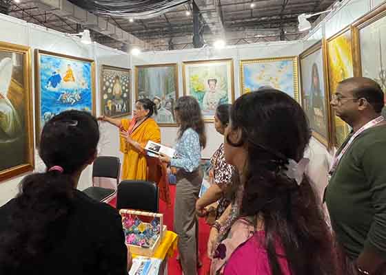 Image for article India: Art of Zhen, Shan, Ren Exhibition Moves Visitors at Art Festival in Mumbai