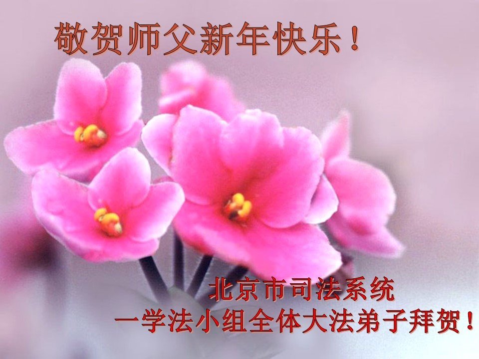 Image for article Practitioners and Supporters of Falun Dafa Who Work in China’s Judicial System Wish Revered Master Li Hongzhi a Happy New Year