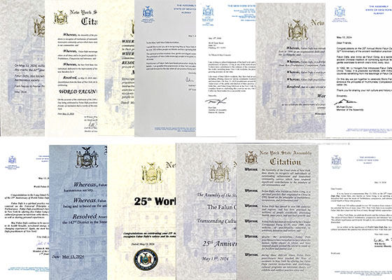 Image for article New York, USA: State Assembly Members Honor World Falun Dafa Day (Part 2)