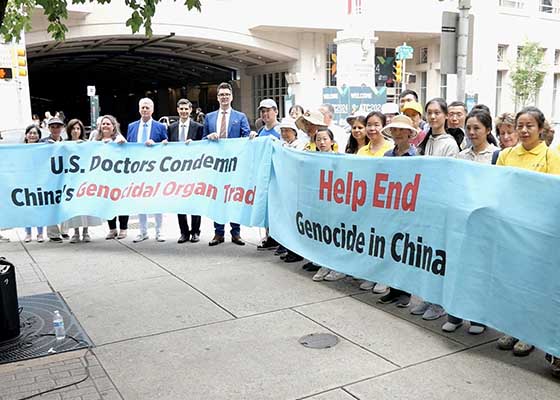 Image for article CCP-Sanctioned Live Organ Harvesting Exposed Outside the American Transplant Congress