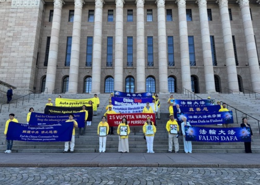 Image for article Finland: Rally and March in Helsinki Mark 25 Years of Persecution