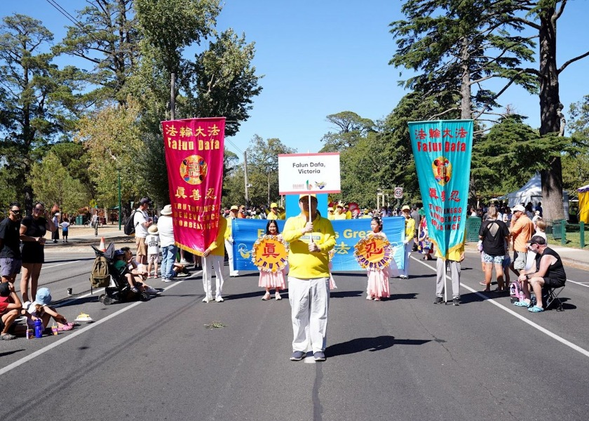 Image for article Australia: Falun Dafa Welcomed at Parade in Victoria