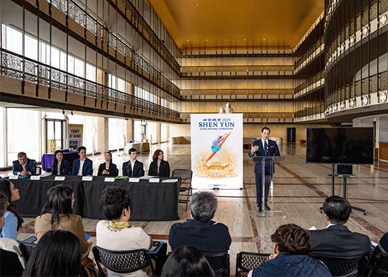 Image for article Shen Yun Press Conference Exposes Beijing’s Transnational Persecution: “Shen Yun Must Be Protected” Says American Author