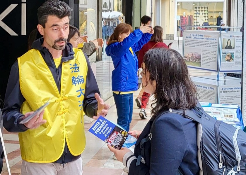 Image for article Italy: Practitioners in Different Parts of the Country Hold Activities to Commemorate the April 25 Peaceful Protest