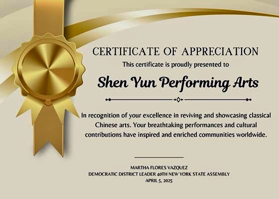 Image for article American and Canadian Leaders Applaud Shen Yun: “An Appreciation of True Chinese Culture”