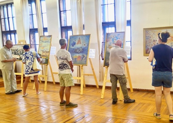 Image for article Bulgaria: The Art of Zhen-Shan-Ren Illuminates an Ancient Sozopol Gallery