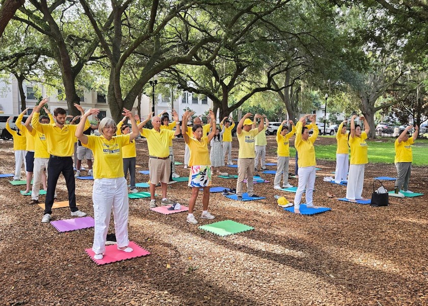 Image for article People in Orlando, Florida Condemn the CCP’s Persecution of Falun Gong